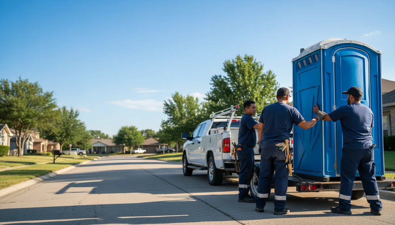 Portable Toilet Rental in Queen, PA near me